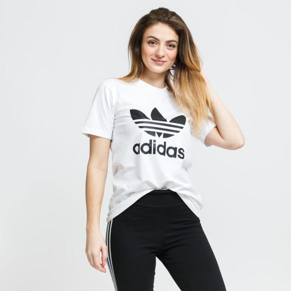 Dámské tričko adidas Originals Trefoil Tee White