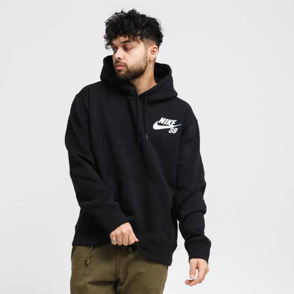 Mikina Nike M NK SB Icon Hoodie PO Essential Black