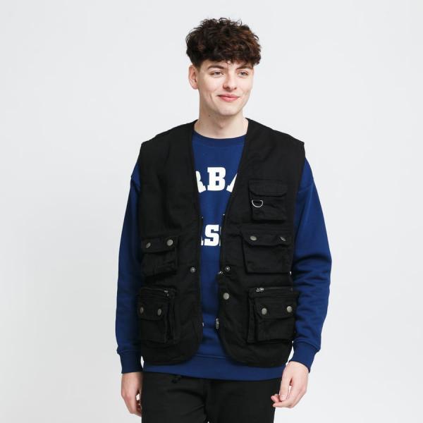 Vesta Urban Classics Worker Vest černá