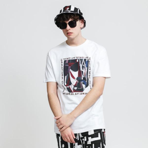 Tričko s krátkým rukávem The Quiet Life Ekta T-shirt bílé