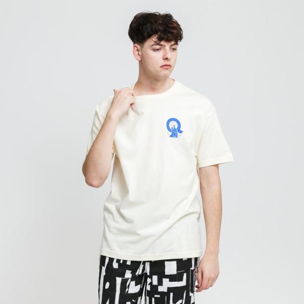 Tričko s krátkým rukávem The Quiet Life Atlas T-shirt krémové