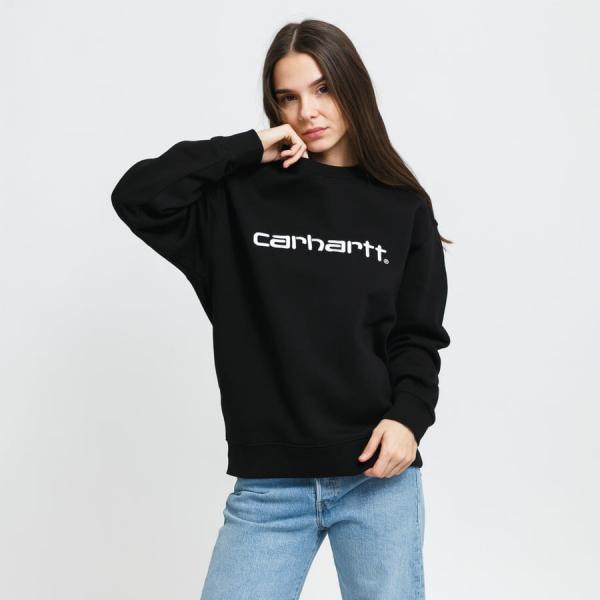 Dámská mikina Carhartt WIP W' Carhartt Sweat Black