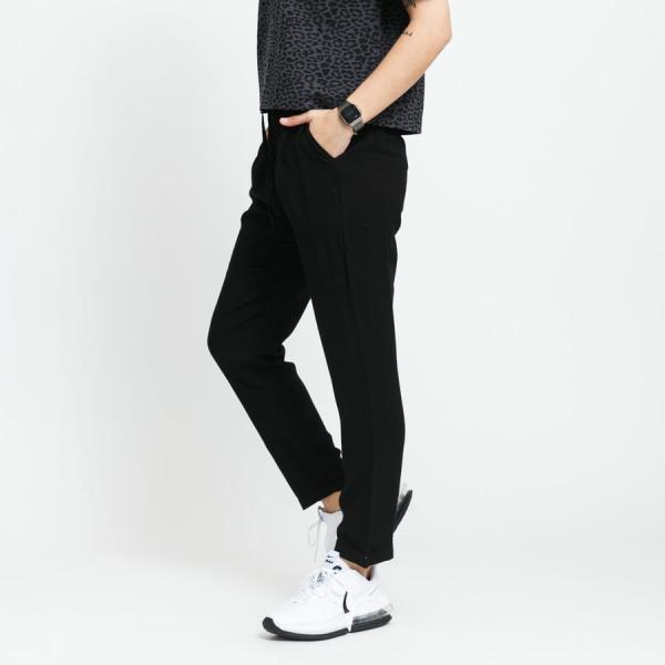 Dámské kalhoty Urban Classics Ladies Elastic Waist Pants černé