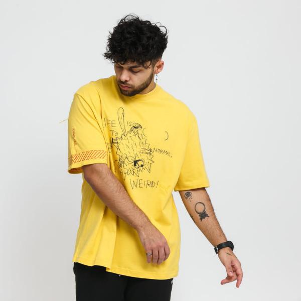 Tričko s krátkým rukávem X Michael Lau Too Short Graphic Tee Puma X Michael Lau Too Short Graphic Tee žluté