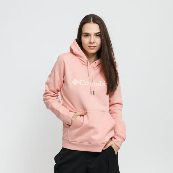 Dámská mikina Columbia Logo Hoodie Pink
