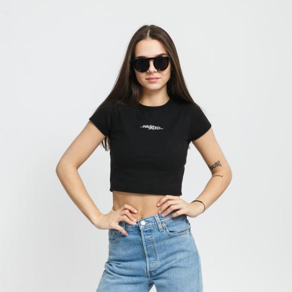 Dámské tílko Wasted Paris W Bella Signature Crop Top černé