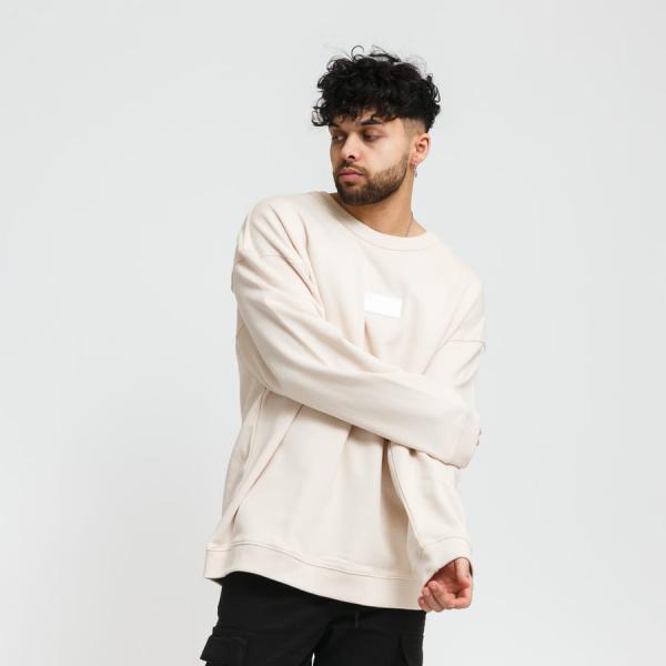 Mikina adidas Originals Silicon Crew krémová