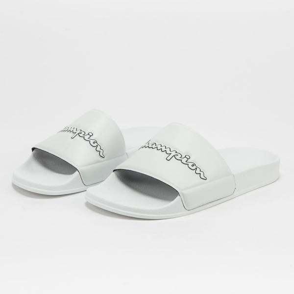 Pantofle Champion M Slide M-EVO Script white