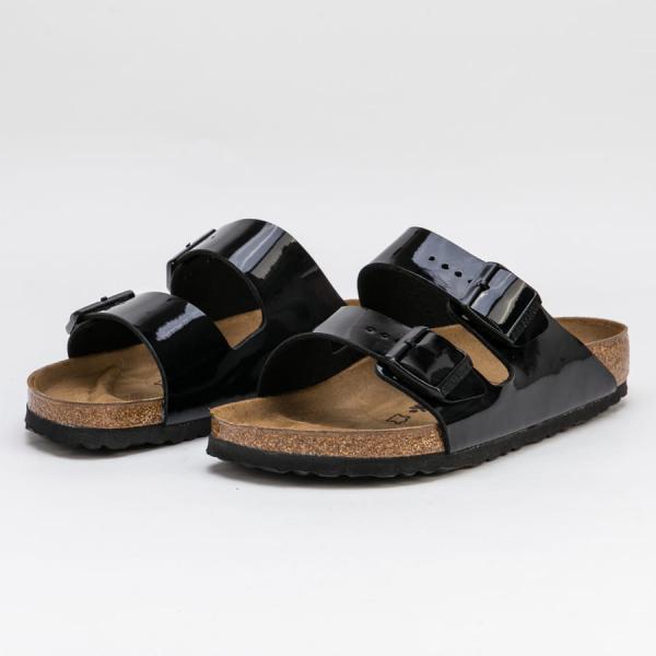 Pantofle BIRKENSTOCK Arizona BS black patent