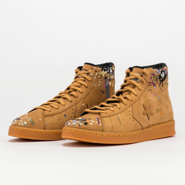 Converse Pro Leather Mid - Bandulu flux / gum light honey / brown