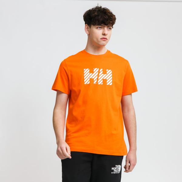 Tričko s krátkým rukávem Helly Hansen Active T-Shirt Orange
