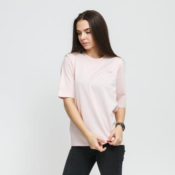 Dámské tričko LACOSTE W 3/4 Sleeve Tee světle růžové