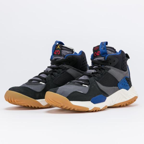 Jordan Delta Mid black / gym red - dark grey