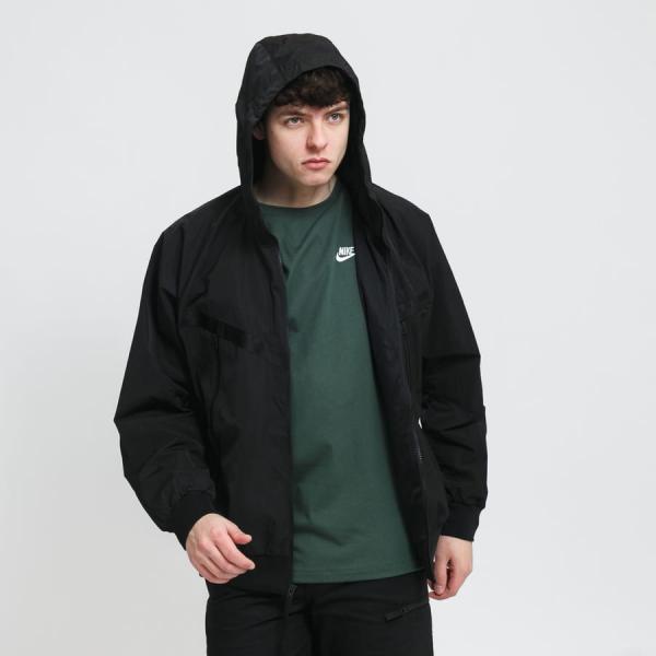 Větrovka Nike Sportswear Woven Windrunner Hooded Jacket Black