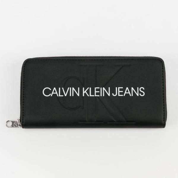 Peněženka CALVIN KLEIN JEANS Zip Around Wallet černá