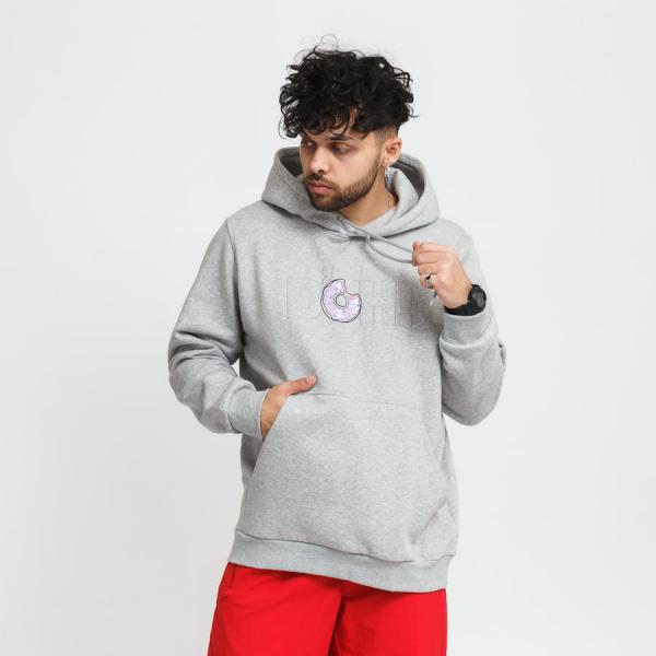 Mikina adidas Originals The Simpsons DOH Hoody melange šedá