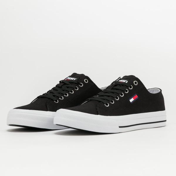 TOMMY JEANS Long Lace Up Vulc black
