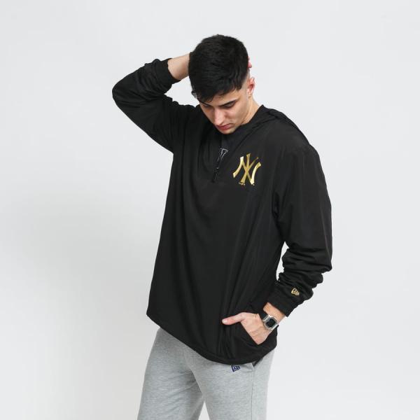Větrovka New Era MLB Metalic Windbreaker NY černá