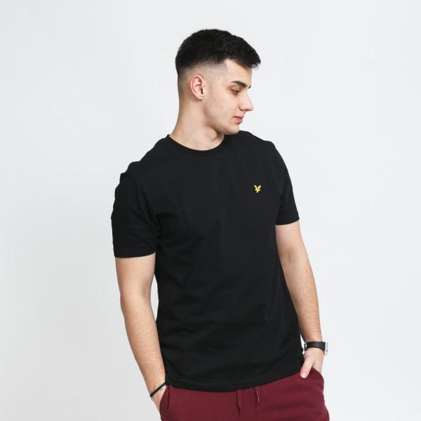 Tričko s krátkým rukávem Lyle & Scott Crew Neck T-Shirt černé