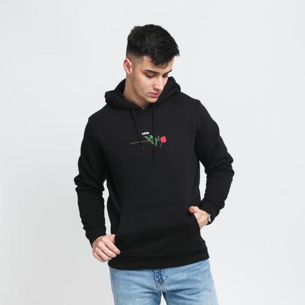 Mikina Urban Classics Rose Love Hoody Black XS