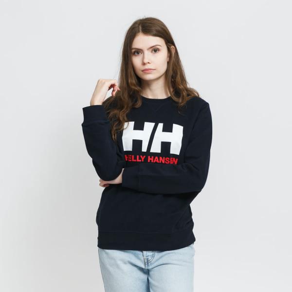 Dámská mikina Helly Hansen W Logo Crew Sweat navy