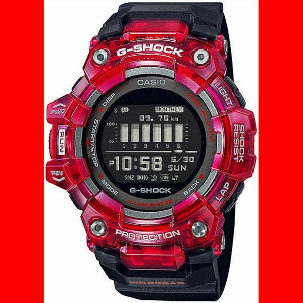 Hodinky Casio G-Shock GBD 100SM-4A1ER černé / červené