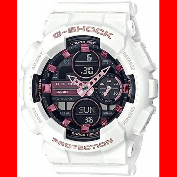 Hodinky Casio G-Shock GMA S140M-7AER bílé