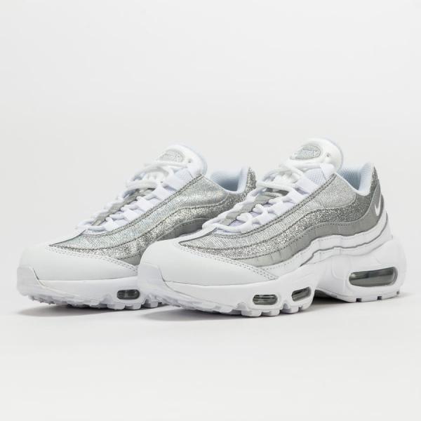 Nike W Air Max 95 White/ White/ Metallic Silver