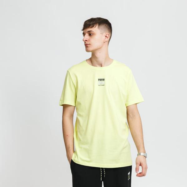 Tričko s krátkým rukávem Puma X Helly Hansen Tee Yellow