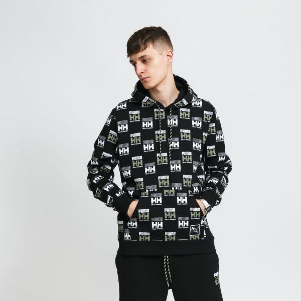 Mikina Puma X Helly Hansen Hoodie Black