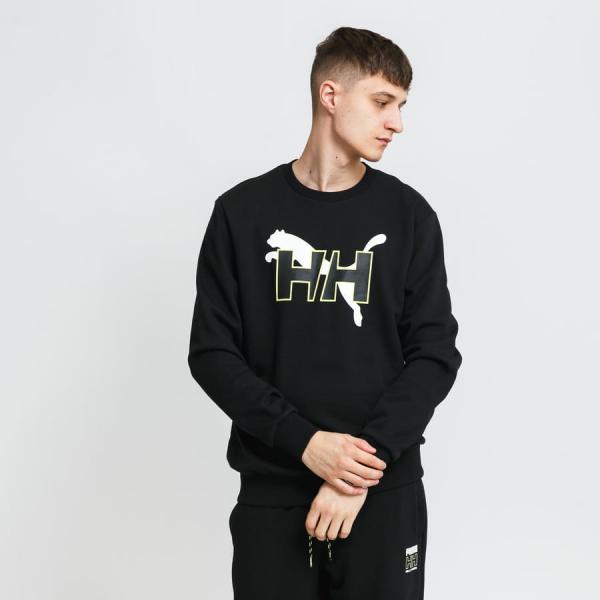 Mikina Puma Puma X Helly Hansen Crew Black