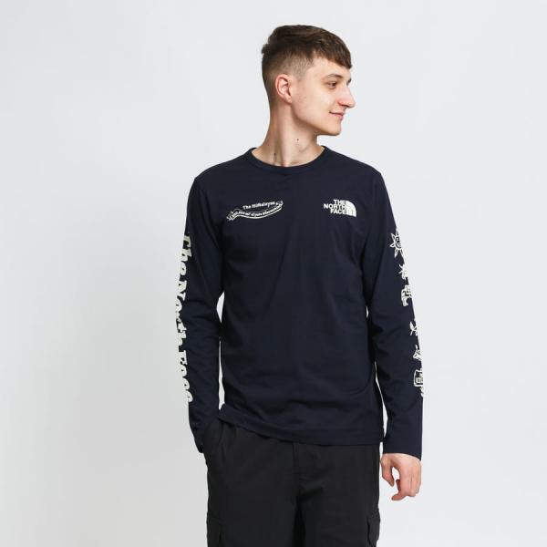The North Face M L/S Him Bottle Tee Navy