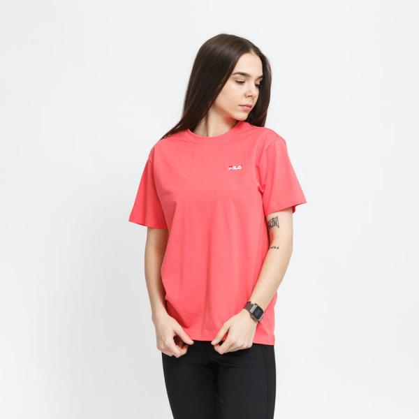 Dámské tričko Fila Women Eara Tee tmavě růžové