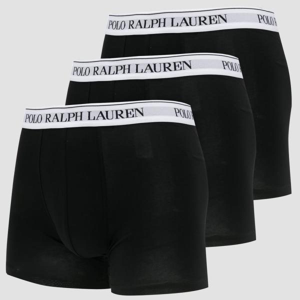 Polo Ralph Lauren 3Pack Boxer Briefs černé