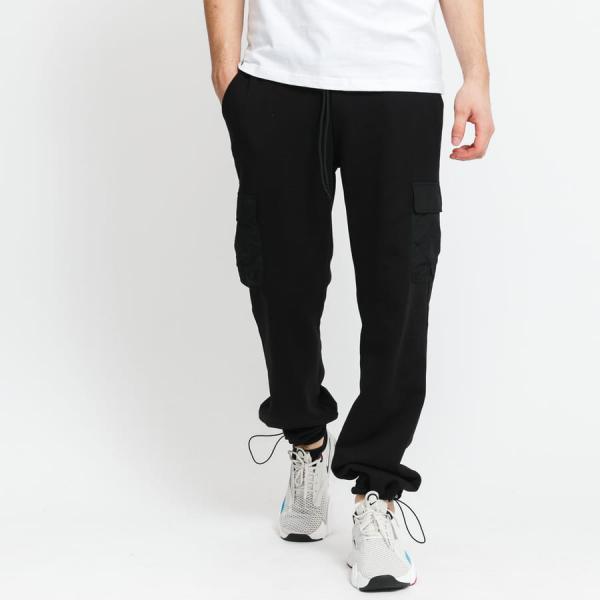 Tepláky Urban Classics Commuter Sweatpants Black S