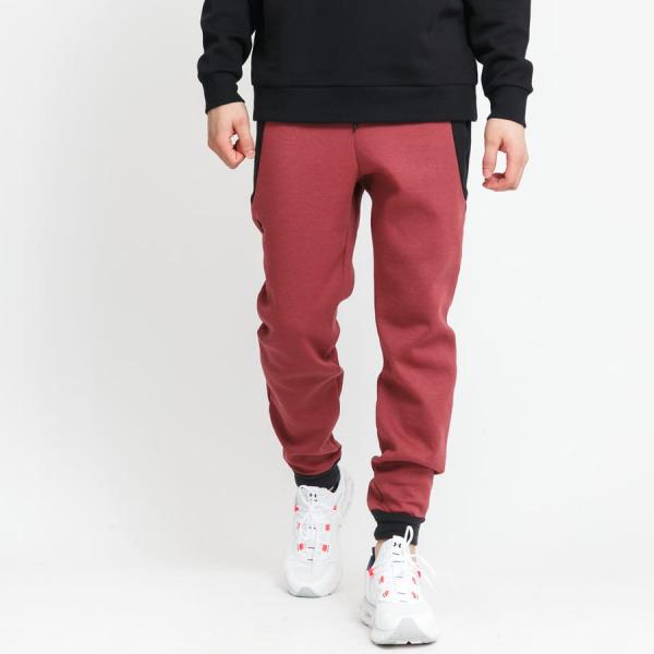 Tepláky Under Armour Recover Fleece Pant vínové