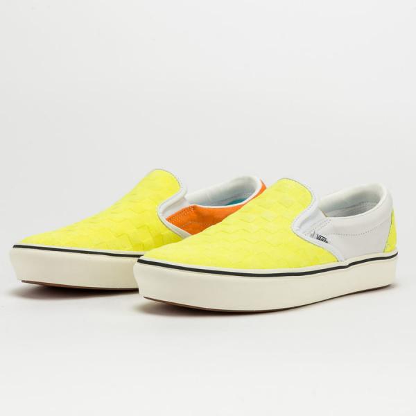 Vans Comfycush Slip-On (penn) yellow / orange