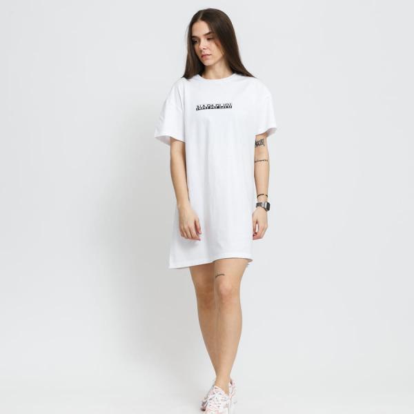 Šaty NAPAPIJRI S-Box W Long Tee bílé