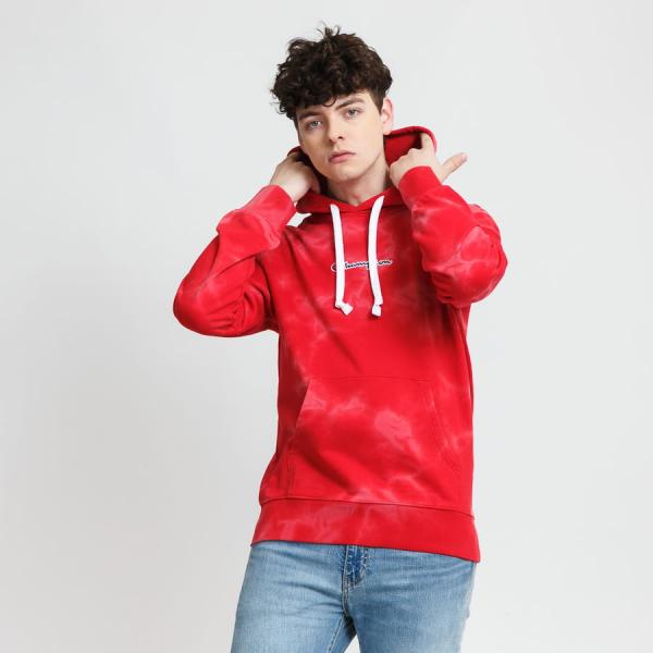 Mikina Champion Hooded Sweatshirt červená