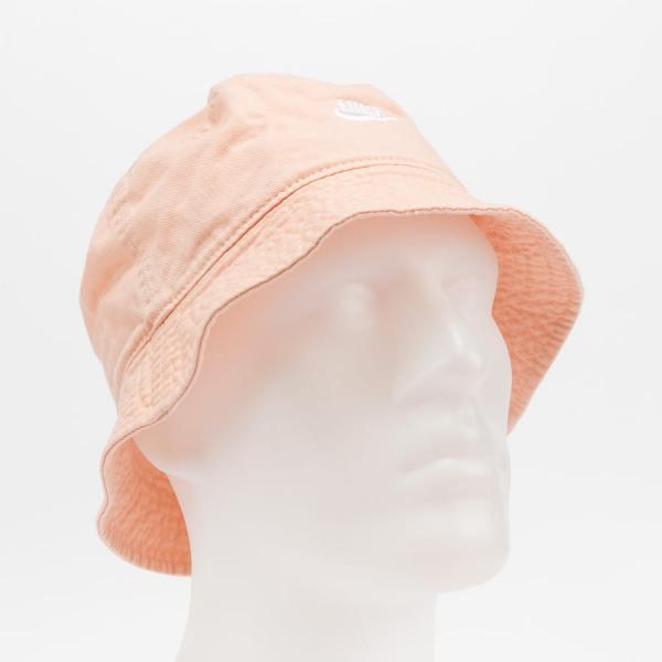 Klobouk Nike U NSW Bucket Futura Wash světle růžový