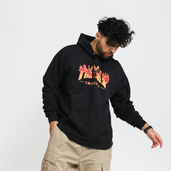 Mikina Thrasher Truck 1 Hoody černá