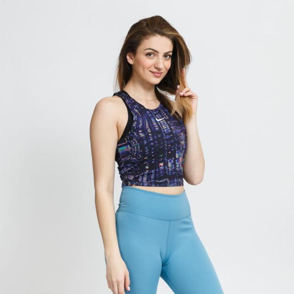 Dámské tílko Nike W NSW Tank AOP Print Black/ Purple