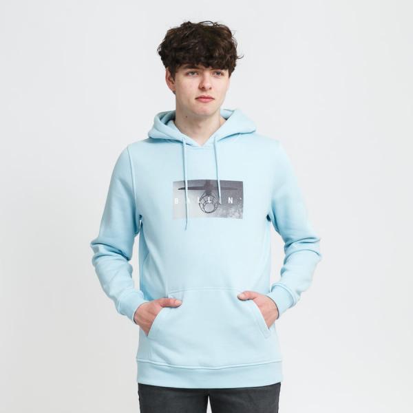 Mikina Urban Classics Ballin Hoody světle modrá