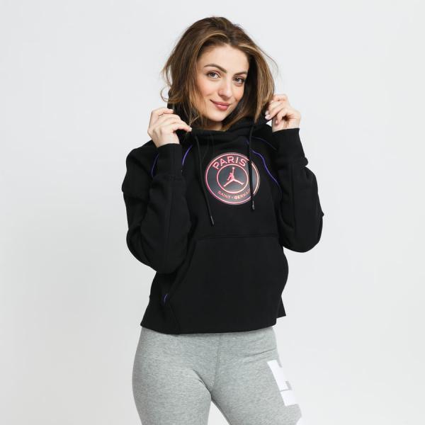 Dámská mikina Jordan W J PSG PO Fleece Hoodie černá