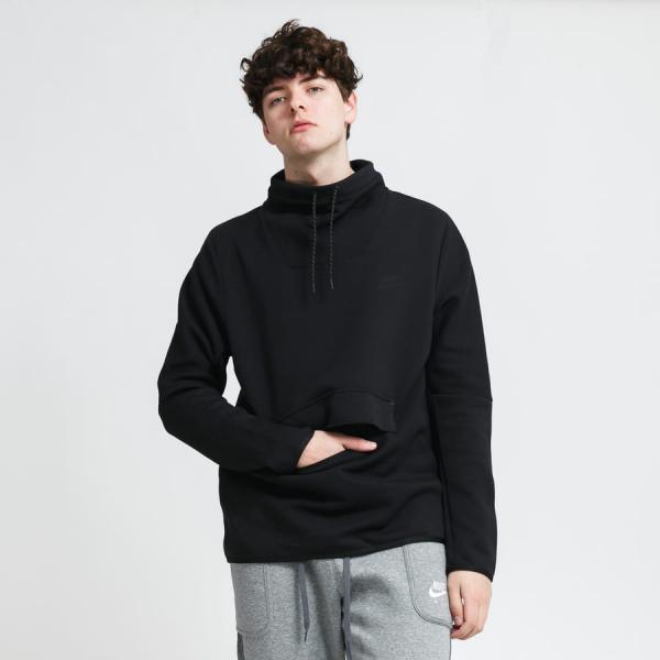 Mikina Nike M NSW Tech Fleece LS Black