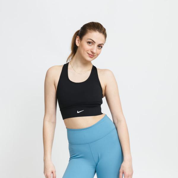 Podprsenka Nike W Swoosh Long Line Bra Black
