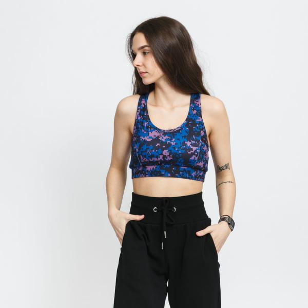 Urban Classics Ladies Tech Mesh Bra Black/ Blue/ Purple