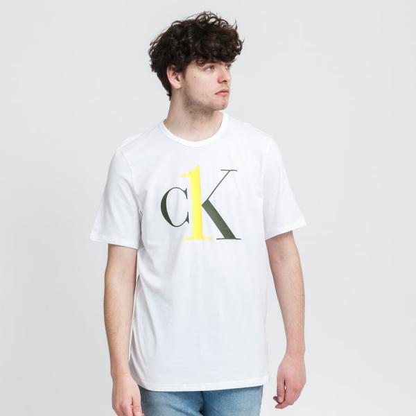 Tričko s krátkým rukávem Calvin Klein CK ONE SS Crew Neck White