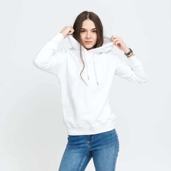 Mikina Urban Classics Ladies Organic Hoody White S
