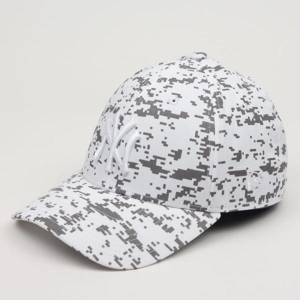 Kšiltovka New Era Reflective Digi STR NY bílá / šedá